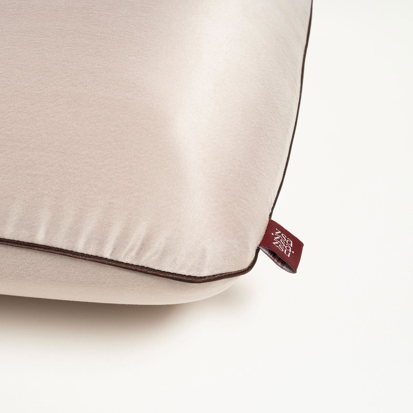 Lefke Klasik Model Visko Visko Yastık 60x40x13 Cm Bej