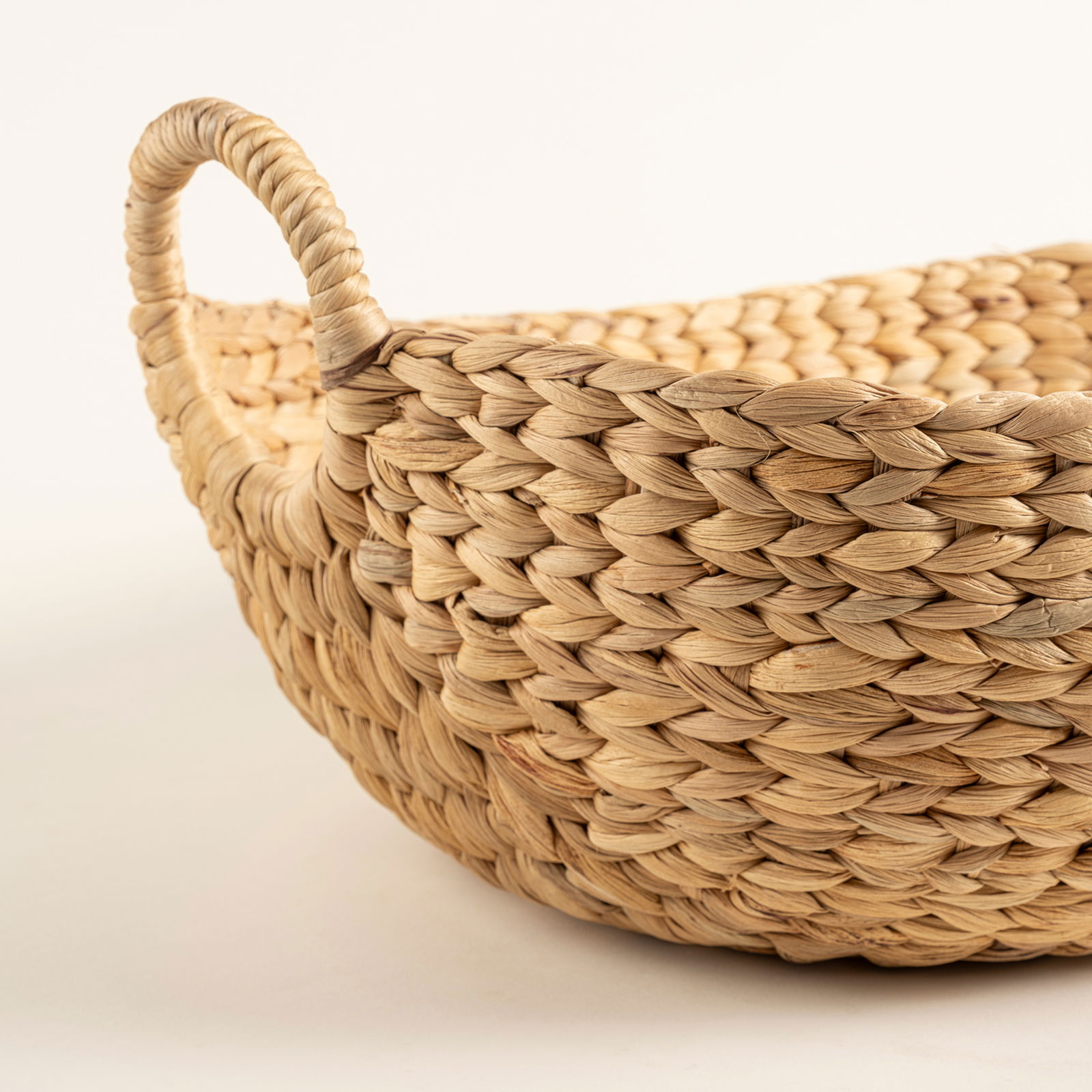 Polı Su Sümbülü Sepet 49x30x15 Cm Natural