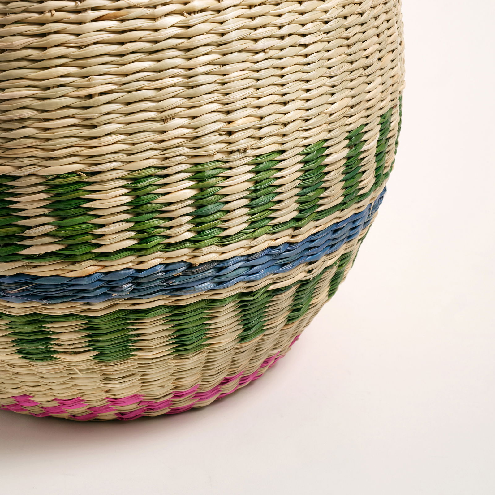 Tam Dao Deniz Çayırı Vazo 33x20x34 Cm Renkli