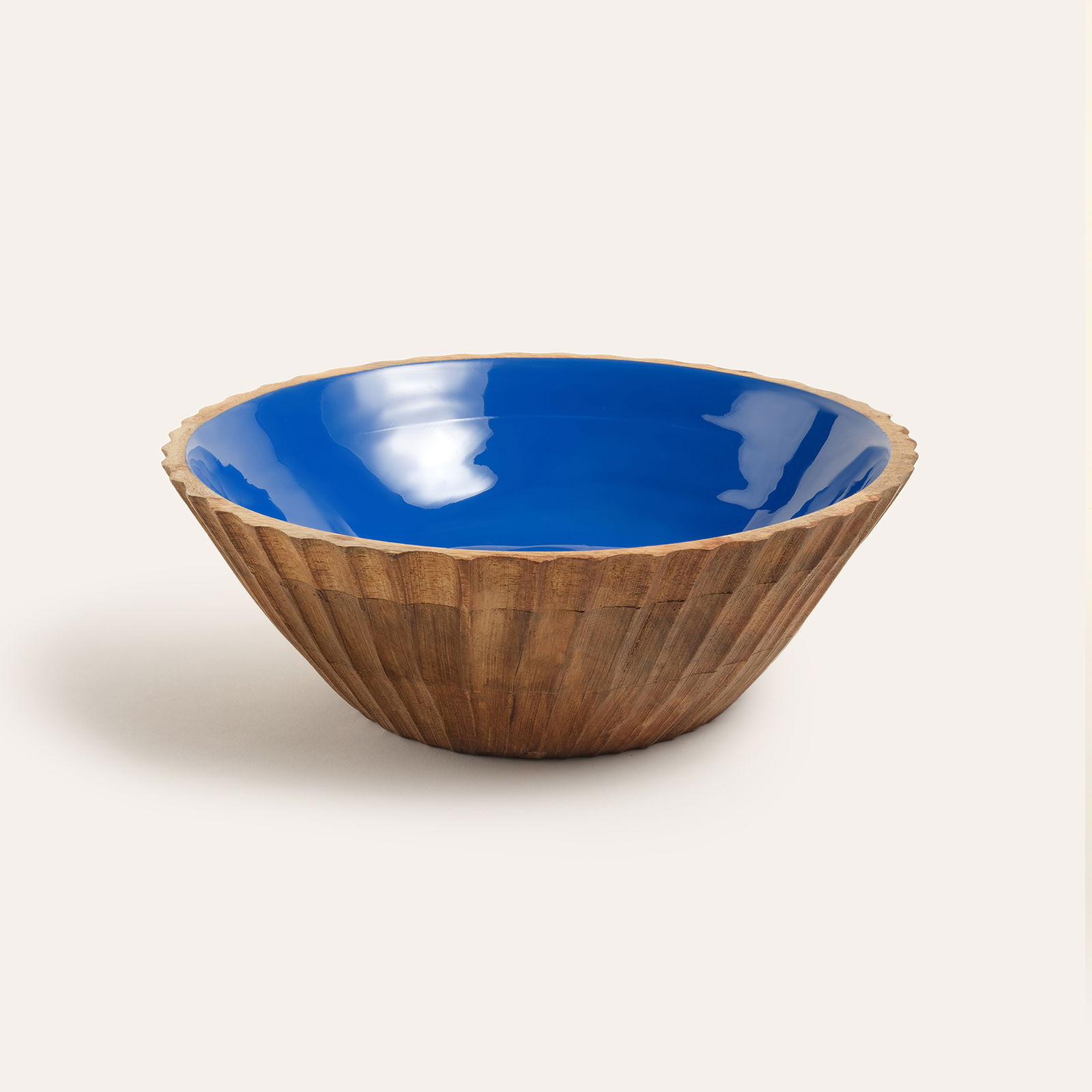 Lakrı Mango Ağacı Kase 31x31x10 Cm Lacivert