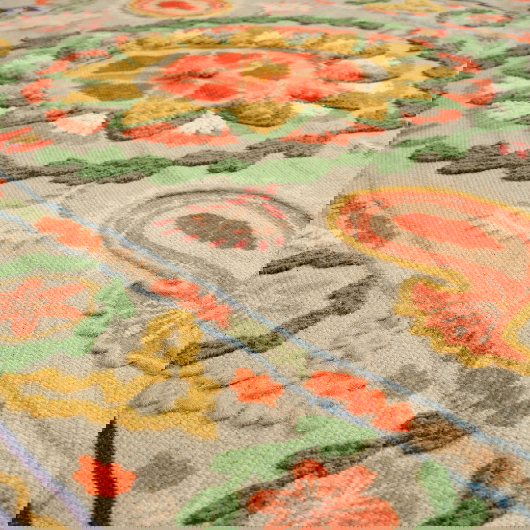 Palrı Pamuk Kilim 80x150 Cm Renkli