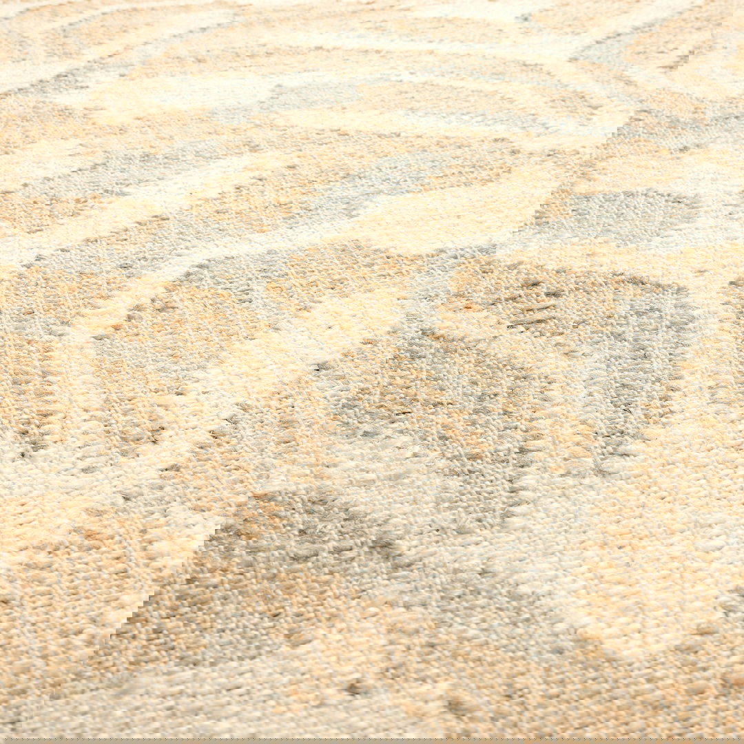 Jaıpur Jüt Kilim 160x230 Cm Bej-yeşil