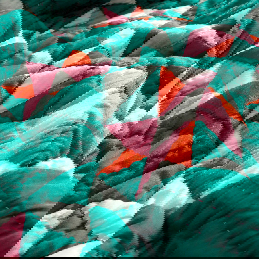 Uttar Kapitoneli 300 Tc Kıng Sıze Pamuk Saten Yatak Örtüsü Seti 260x280 Cm Yeşil