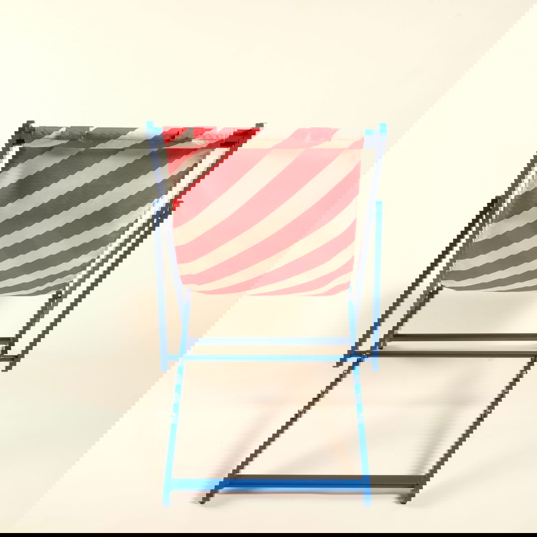 Como Alumınyum / Outdoor Fabrıc Polyester Şezlong 65x137x100 Cm Kırmızı